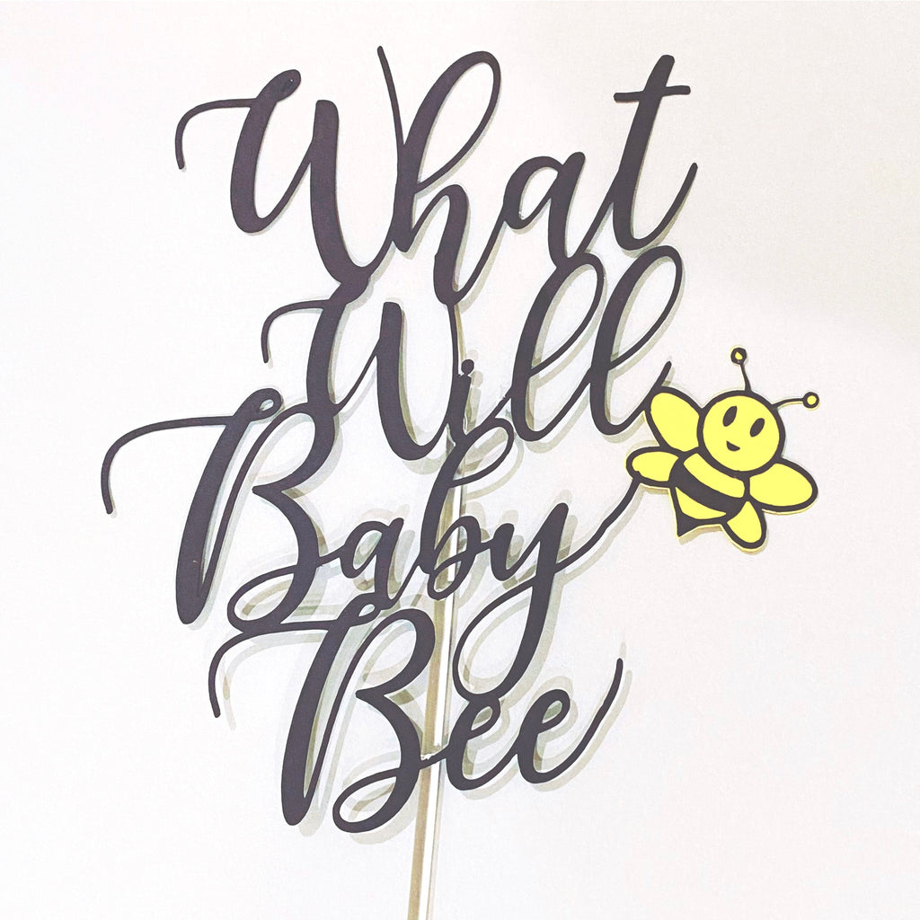 Baby Bee Cake Topper